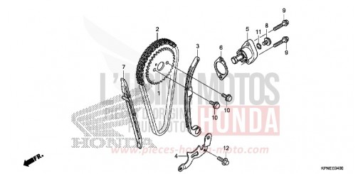CHAINE A CAMES/TENDEUR GLR1251WHH de 2017